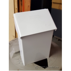 Frost Surface Wall Mounted Sanitary Napkin Disposal Receptacle